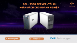 Máy Chủ Dell PowerEdge T350 - Tối ưu ngân sách cho doanh nghiệp